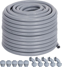 Load image into Gallery viewer, Premium 1/2" Liquid-Tight PVC Conduit Kit for Versatile Electrical Installations