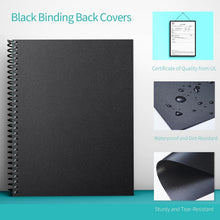 Load image into Gallery viewer, All-in-One 200 Pack Binding Covers - 100 Clear PVC and 100 Sand-Textured Options