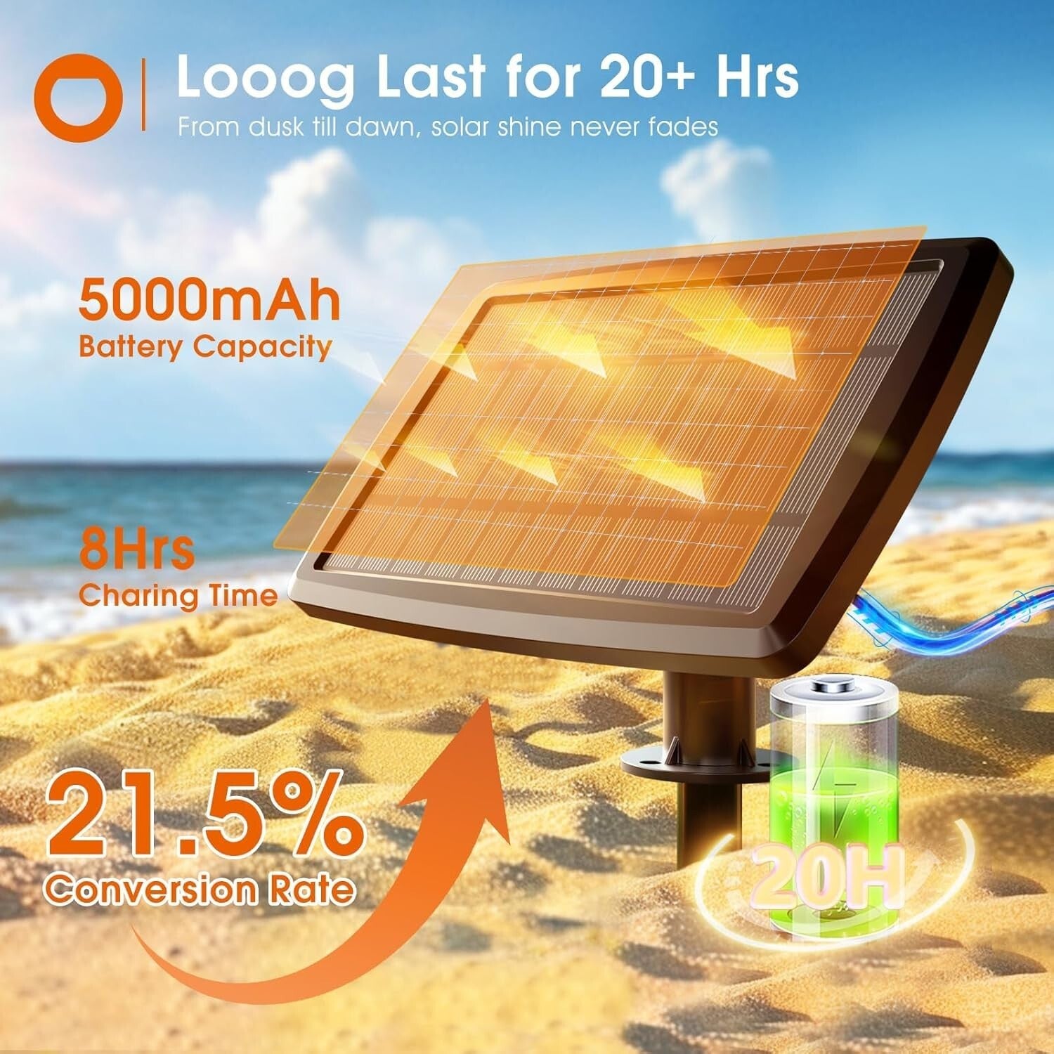 Elegant Remote-Controlled Solar String Lights - Waterproof & Energy Efficient