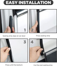 Load image into Gallery viewer, Weather-Resistant Automotive Seal Strip - 30FT Soft Rubber for Versatile Use