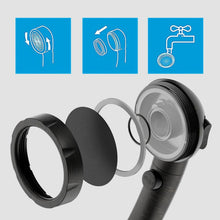 Load image into Gallery viewer, 3-Mode Handheld Shower Head with Adjustable Bracket in Oil-Rubbed Bronze Finish