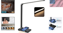 Load image into Gallery viewer, Multi-Functional LED Desk Lamp - Fast Charger, Eye-Caring Light &amp; Modern Design