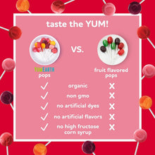 Load image into Gallery viewer, Organic Lollipops Variety Pack - Allergy-Friendly, Non-GMO, Gluten-Free Treats