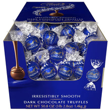 Load image into Gallery viewer, Smooth Dark Chocolate Truffles – 120 Individually Wrapped Delights, 50.8 oz.