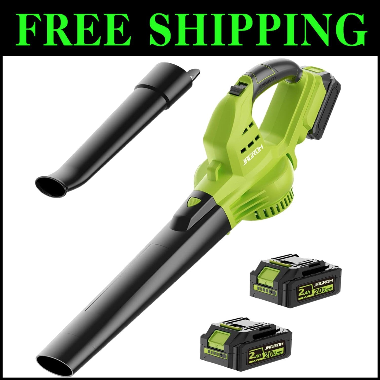 Ergonomic Cordless Leaf Blower - 130 MPH, Rechargeable with User-Friendly Design