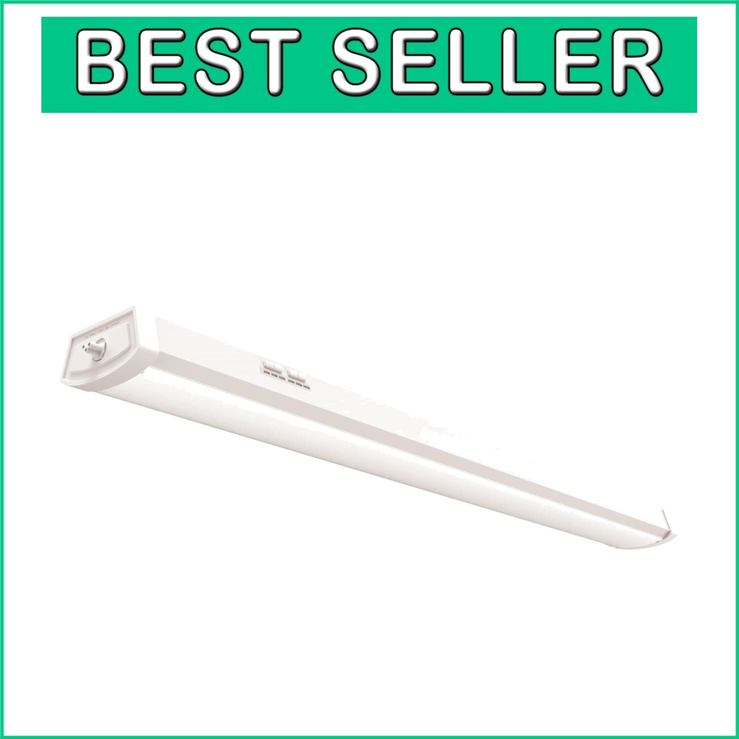 Energy-Efficient LED Ceiling Fixture - 4000 Lumen, Selectable White for Kitchens