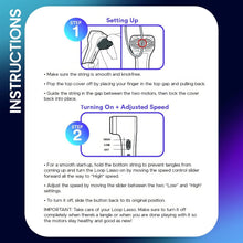Load image into Gallery viewer, Rechargeable Glow-in-the-Dark String Shooter with UV Blacklight Toy for All Ages
