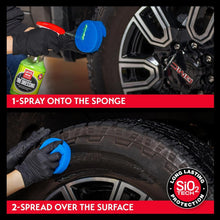 Load image into Gallery viewer, Ceramic Tire Dressing Coating - Long-Lasting Satin Shine for All Vehicles