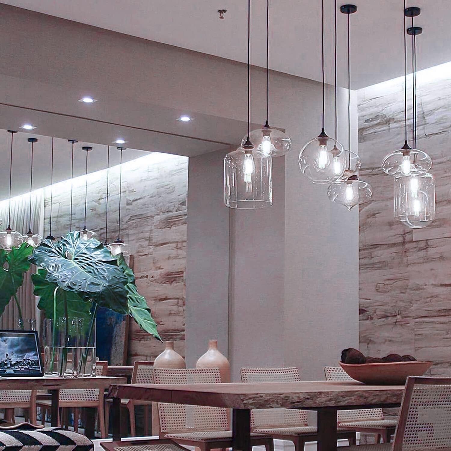 16 Pack Dimmable LED Edison Bulbs - 5.5W Cool White E26 Base for Elegant Spaces