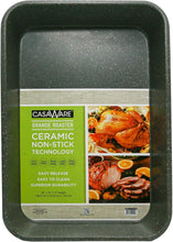 Load image into Gallery viewer, Elegant 18-Inch Ceramic Non-Stick Lasagna Pan - Dishwasher Not Recommended