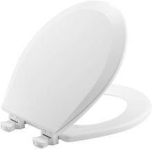 Load image into Gallery viewer, Bulk 6-Pack of Easy Clean Round Wood Toilet Seats - Perfect for Every Bathroom