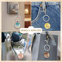 Load image into Gallery viewer, Lightweight Religious Keychains with Bible Verses - Inspirational Gifts in Bulk