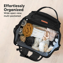 Load image into Gallery viewer, Durable Water-Resistant Diaper Backpack - Spacious and Hands-Free for Parents