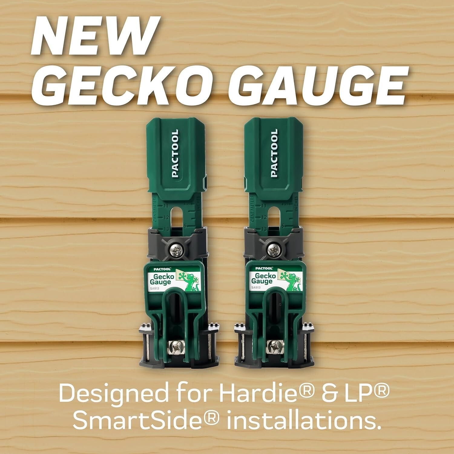 Durable Gecko Gauge for Hardie Fiber Cement & LP SmartSide – Perfect Siding Tool