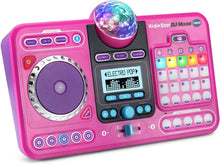 Load image into Gallery viewer, Interactive DJ Mixer in Pink for Kids - 2000+ Sound Combinations &amp; Games