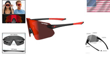 Load image into Gallery viewer, Lightweight Vogel SL Sunglasses with Comfort Grip &amp; Hydrophilic Pads - Large Fit