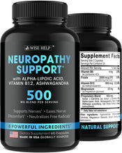 Load image into Gallery viewer, Multi-Action Neuropathy Support with Antioxidants - 60 Capsules for Nerve Health