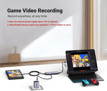 Load image into Gallery viewer, Compact USB C Capture Card 1080P 60FPS for Seamless Streaming Experience
