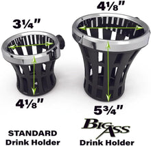 Load image into Gallery viewer, Adjustable Chrome-Plated Drink Holder for Motorcycle - Secure &amp; Scratch-Free