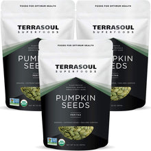 Load image into Gallery viewer, Fresh Unsalted Organic Pumpkin Seeds, 6 Lbs - 30-Day Money-Back Guarantee