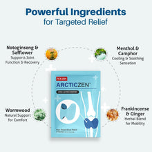 Load image into Gallery viewer, 30 Count ArcticZen Knee Relief Patches – Breathable &amp; Flexi for All-Day Comfort