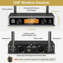 Load image into Gallery viewer, All-Metal Wireless Karaoke Microphone Set - Crystal Clear Sound for Any Occasion