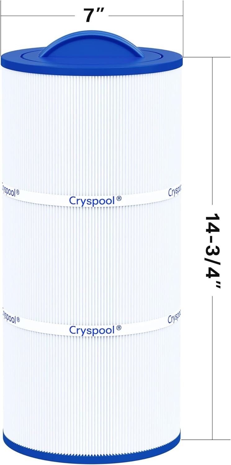 Durable 75 Sq. Ft Spa Filter with Advanced Trilobal Fabric - Lightweight Design