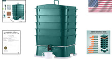 Load image into Gallery viewer, The Original Plus 5-Tray Worm Composter - Sustainable Indoor &amp; Outdoor Solution