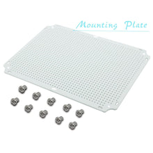Load image into Gallery viewer, IP65 Waterproof Junction Box - Durable ABS Plastic Outdoor Enclosure 23.6 x 15.7