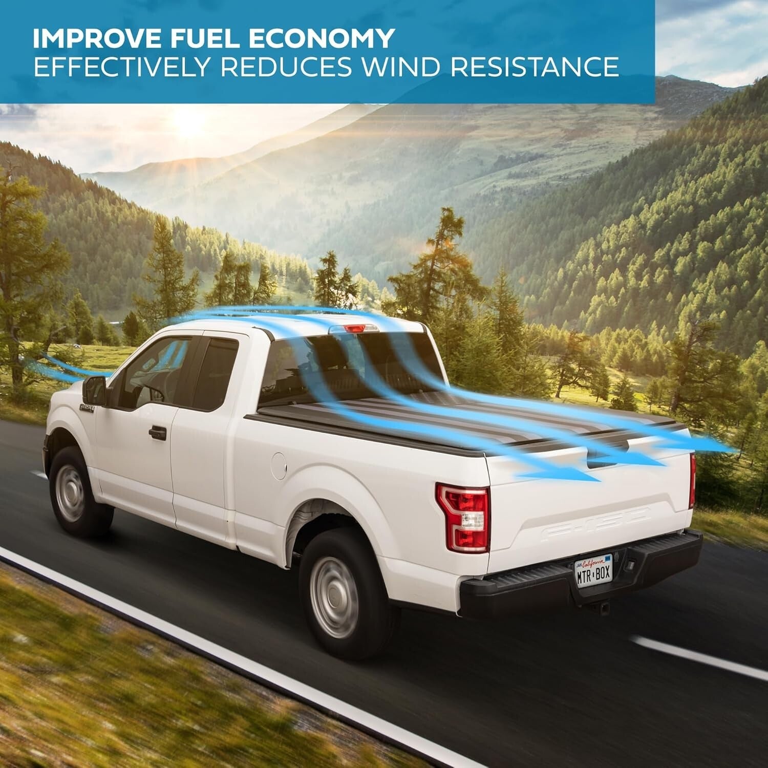 All-Weather Tri-Fold Bed Cover for 2009-2025 Ram 1500/2500/3500 - Easy Install