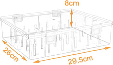 Load image into Gallery viewer, Superb Visibility Stackable Thread Storage Boxes - 2 Pack for Embroidery