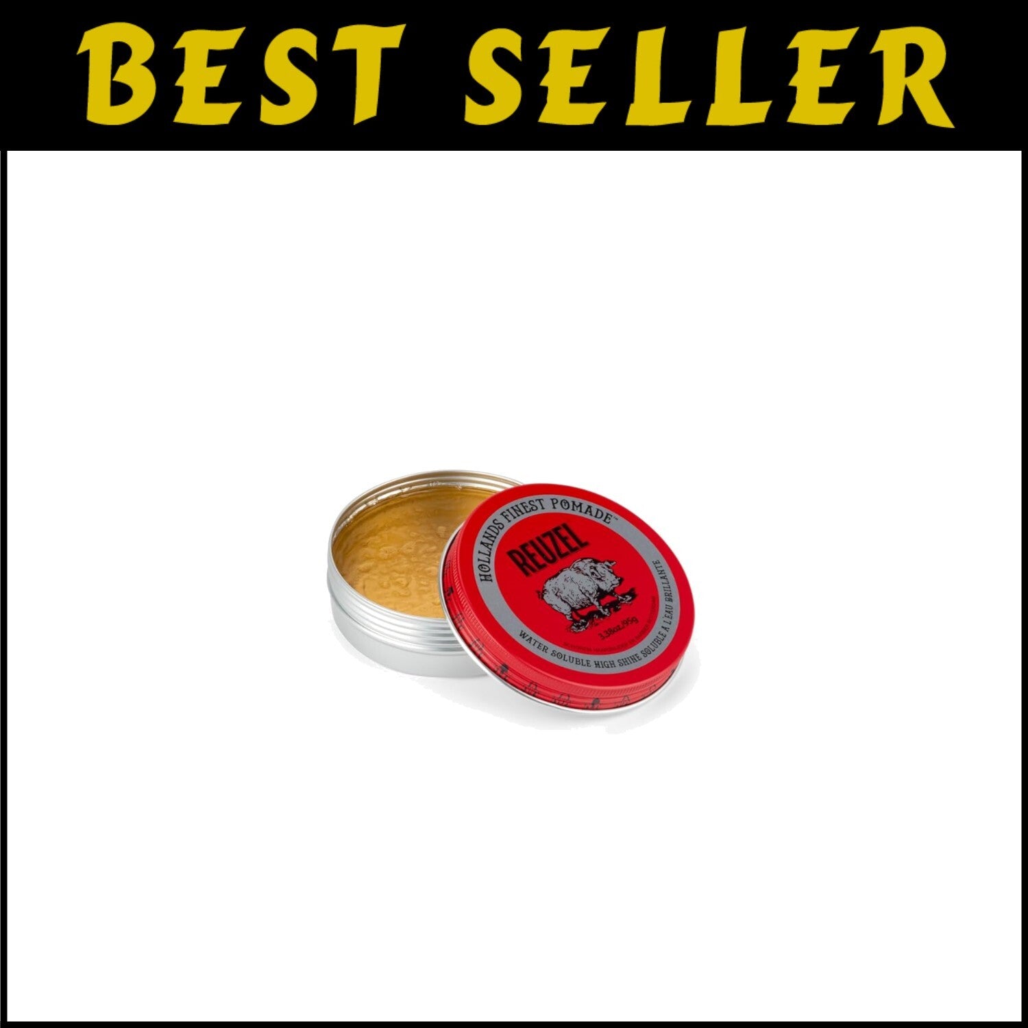 Vanilla Cola Scent Red Pomade - High Shine, Medium Hold, 12 oz Gloss Finish