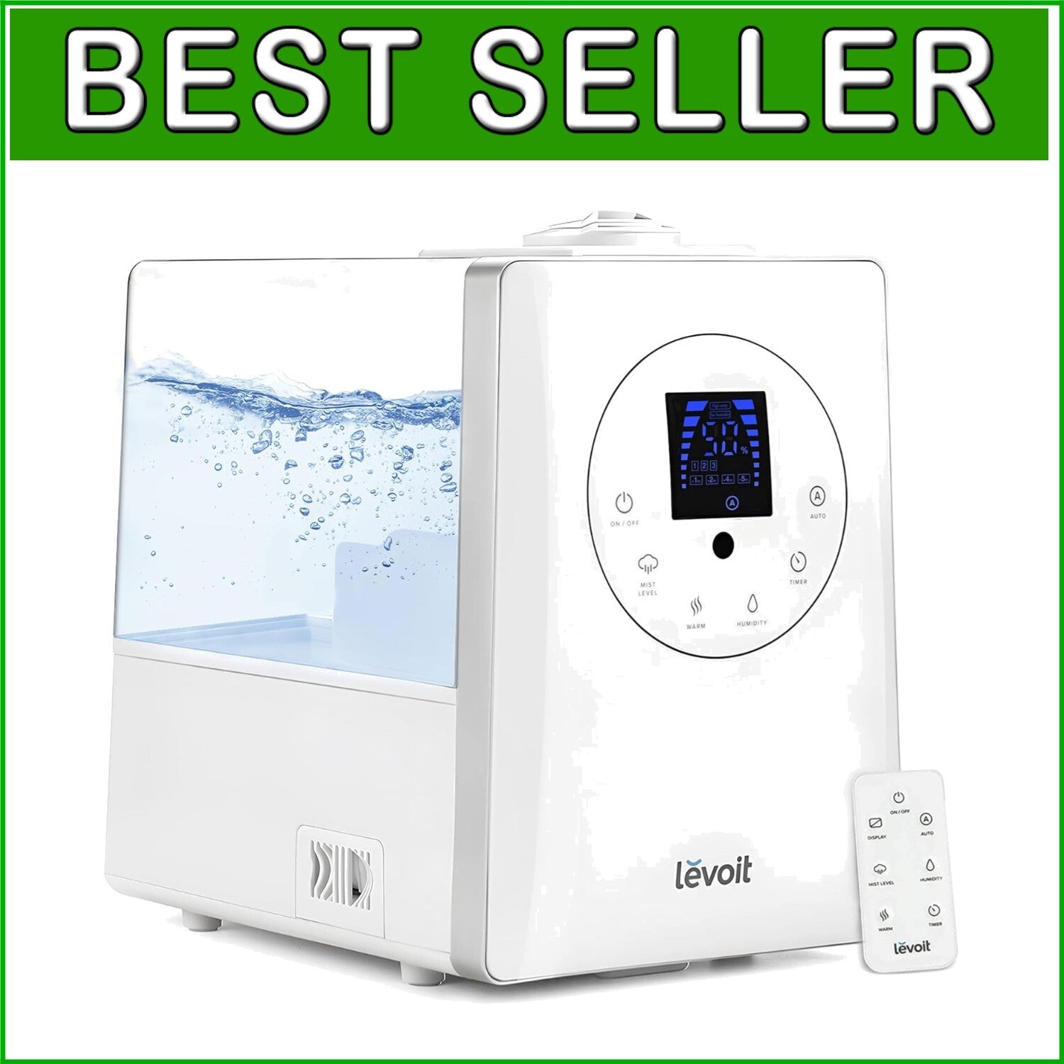 Effective 6L Home Humidifier: Adjustable Humidity Sensor & Essential Oils