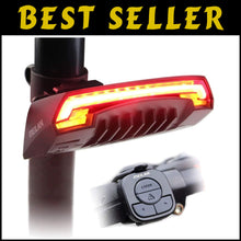 Load image into Gallery viewer, LED Bike Tail Light with Ultra-Bright Visibility &amp; Reliability for Safe Riding