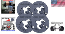 Load image into Gallery viewer, 1.25 lb Weight Clips - Boosts Dumbbell Kettlebell Barbell Training with 2.5 lbs