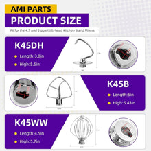Load image into Gallery viewer, 3-Piece Kitchen Stand Mixer Attachment Set - K45 Series, Lightweight &amp; Durable