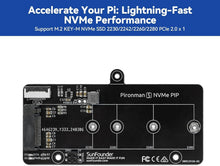 Load image into Gallery viewer, Durable Aluminum Raspberry Pi 5 Mini PC Case with OLED Display &amp; RGB Lighting