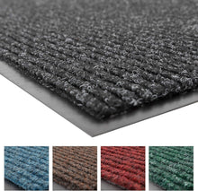 Load image into Gallery viewer, Water-Resistant 4' x 6' Charcoal Indoor/Outdoor Mat - Safe &amp; Easy to Clean