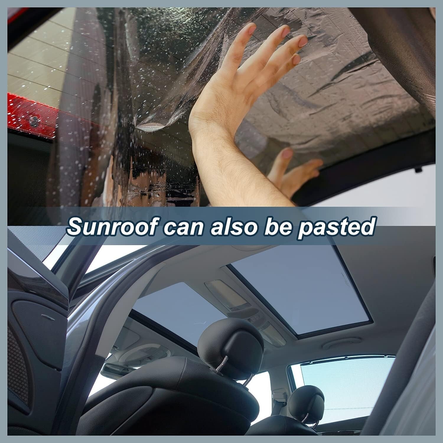 Car Privacy Window Tint Film - UV Block, Heat Resistant, Easy Install 30" x 15'