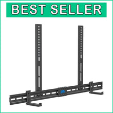 Load image into Gallery viewer, Easy Install Soundbar Holder with Non-Slip Base, Fits Most TVs and Walls