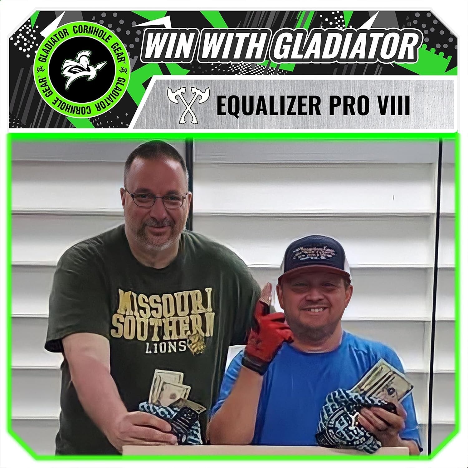 Emerald Cut Cornhole Bags - Set of 4 Resin-Filled for Ultimate Performance