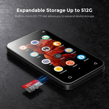 Load image into Gallery viewer, Multifunctional 72GB MP3 Player with Bluetooth, Video Playback &amp; E-Book Support