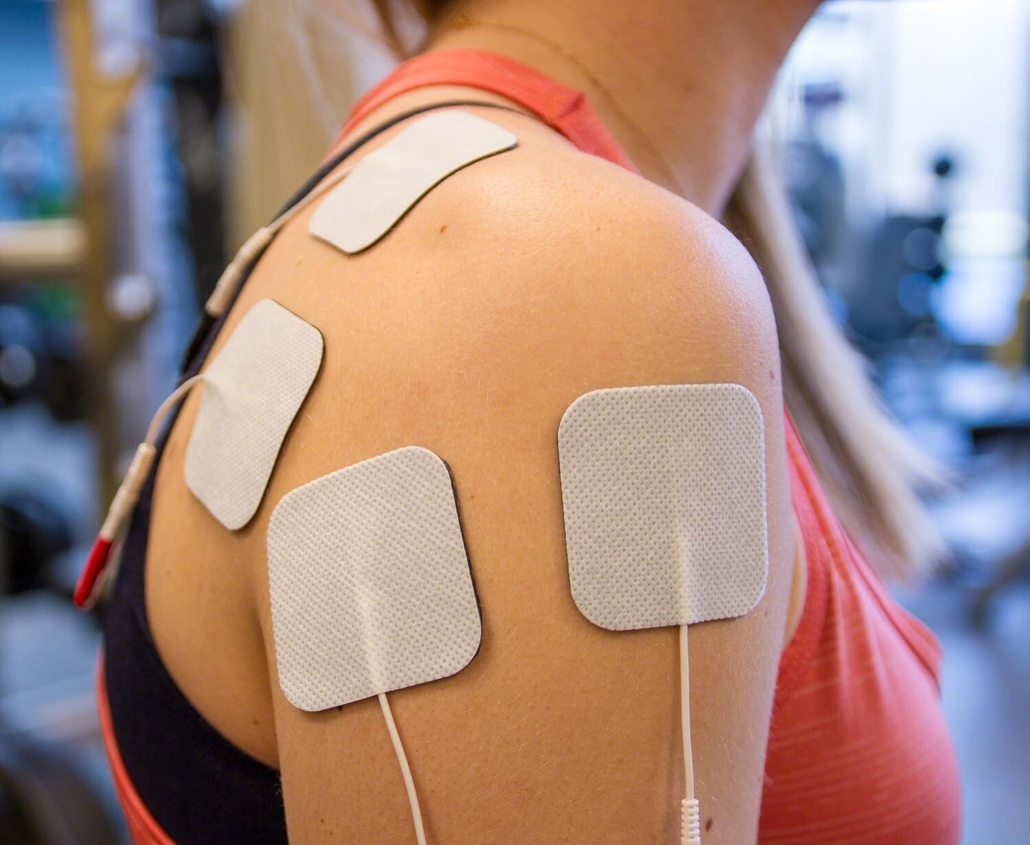 Universal Compatibility 2" x 2" Self-Adhesive Electrode Pads for TENS/EMS Units