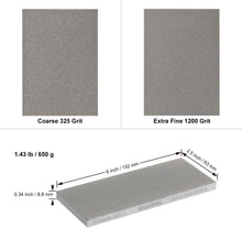 Load image into Gallery viewer, Quick Sharpening with Dual Grit Diamond Stone - No Oil Needed, Portable Design
