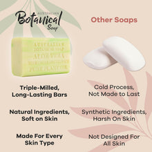 Load image into Gallery viewer, Eco-Friendly Aloe Vera &amp; Green Tea Soap Bars - 8 Pack, Enriched with Shea Butter