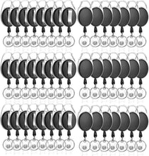 Load image into Gallery viewer, Retractable Badge Reel Set – 50 Durable Holders with Easy Clip &amp; Key Ring Access