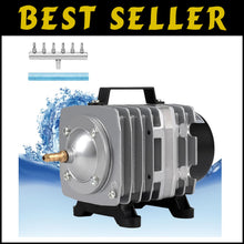 Load image into Gallery viewer, Versatile Aquarium Air Pump: Perfect for Ponds, Hydroponics &amp; Fish Farms