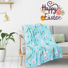 Load image into Gallery viewer, Colorful Easter Blanket Set of 4 - Soft Flannel Cozy Throws for Any Occasion