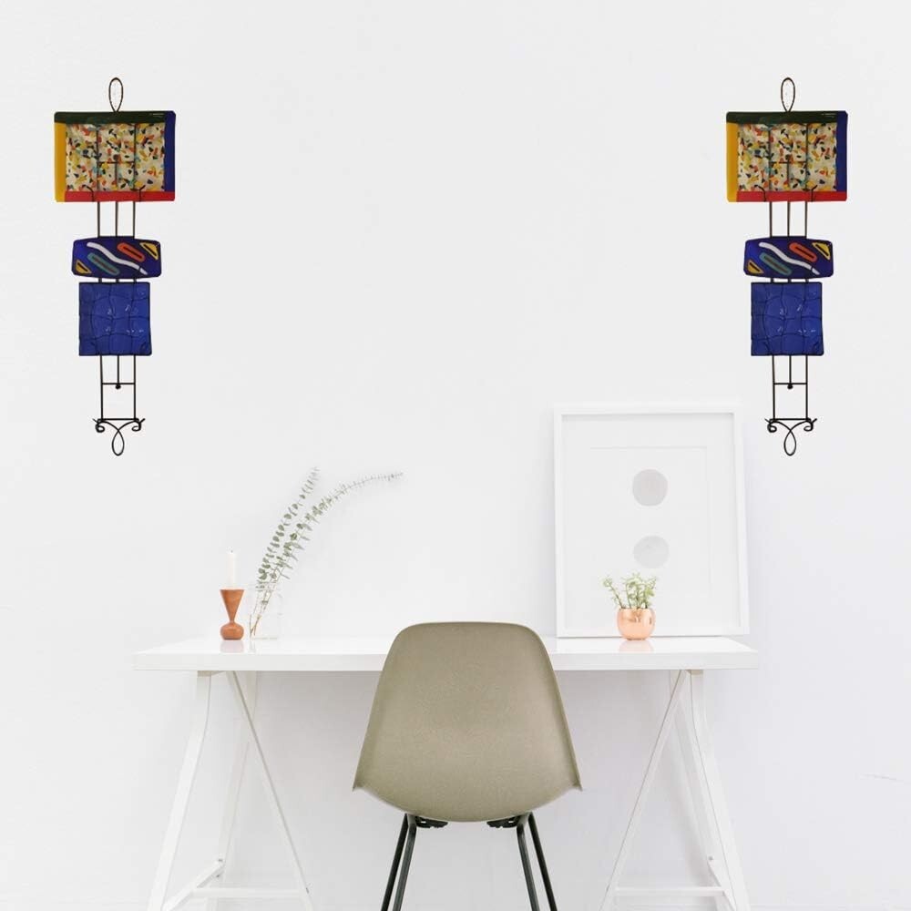 Functional Wall Plate Display Rack - 2pc Set, 42-Inch, Taiwan Craftsmanship