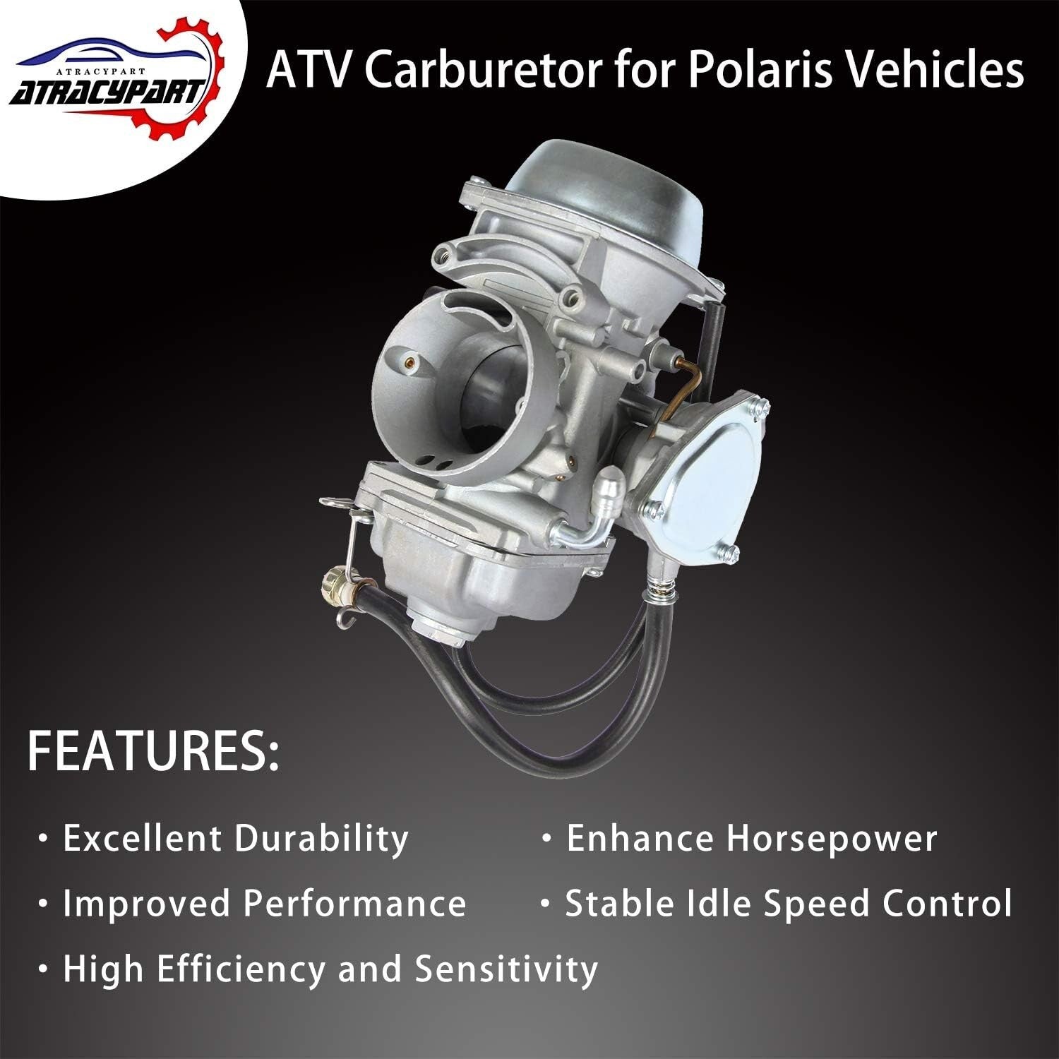High Performance Carburetor Compatible with Polaris Sportsman & Scrambler Models
